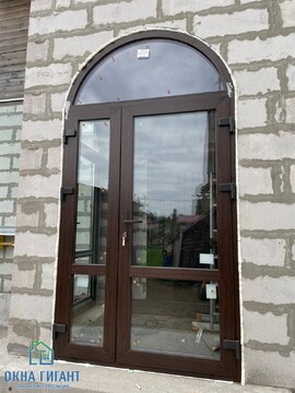 арочная пластиковая дверь