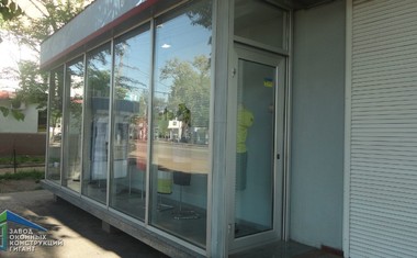витринное остекление магазина