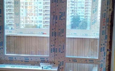 установка балконной двери из пвх
