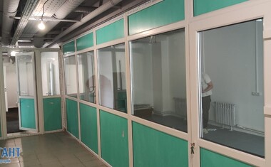 качественная офисная перегородка